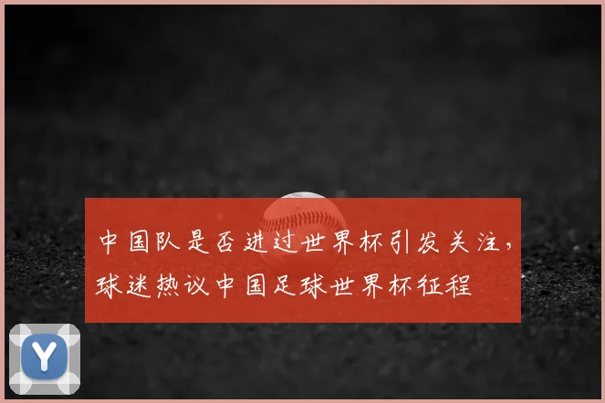中国队是否进过世界杯引发关注，球迷热议中国足球世界杯征程